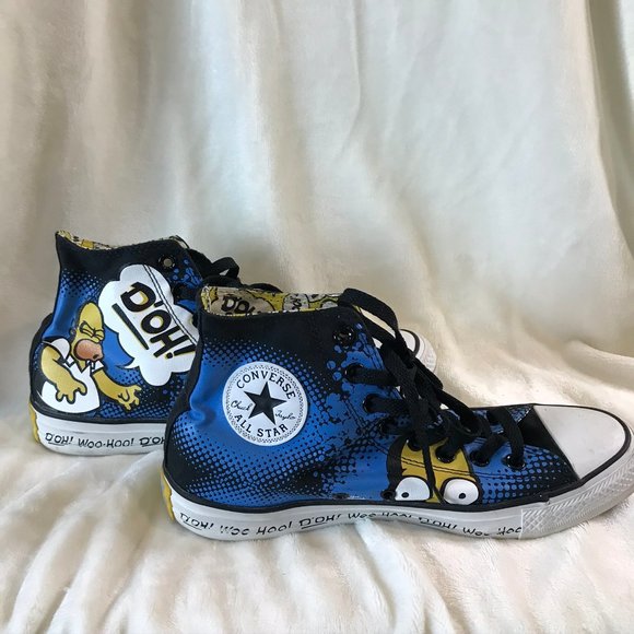 Converse Chuck Taylor Simpsons Shoes 8/10 - Picture 1 of 5